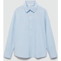 Regular-Fit-Streifenhemd aus Baumwolle Regular-Fit-Streifenhemd aus Baumwolle von Mango Kids