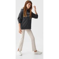 Sweatshirt mit aufgesticktem Schriftzug von Mango Kids