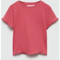 Geripptes Kurzarm-T-Shirt von Mango Kids