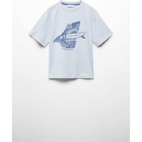 Bedrucktes Baumwoll-T-Shirt von Mango Kids