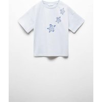 T-Shirt mit Schildkrötenmuster von Mango Kids