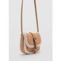 Tasche aus Kunstshearling von Mango Kids