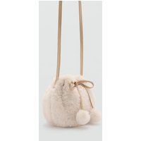 Felltasche mit Metallhenkel Felltasche mit Metallhenkel von Mango Kids