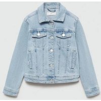 Jeansjacke mit Taschen von Mango Kids