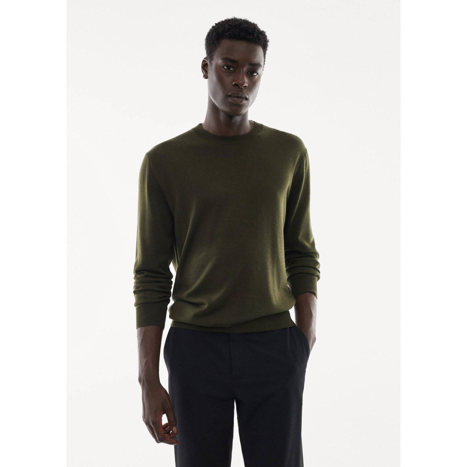 Sweatshirt Herren Olivegrün M von Mango Man