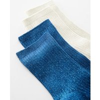 2er-Pack Lurex-Socken von Mango