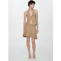 Asymmetrischer Baumwollrock von Mango