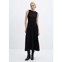 Kleid mit plissiertem Saum von Mango