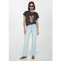 Bedrucktes Baumwoll-T-Shirt Bedrucktes Baumwoll-T-Shirt von Mango