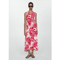 Bedrucktes Kleid mit Schleifen Bedrucktes Kleid mit Schleifen von Mango