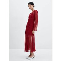 Bedrucktes Kleid mit Taillenband von Mango