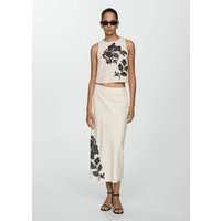 Besticktes Crop-Top von Mango