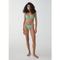 Bikini-Slip mit Metallic-Garn von Mango