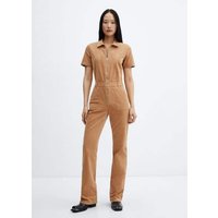 Cord-Jumpsuit mit Reißverschluss von Mango