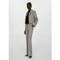 Crop-Jacke mit Taschen von Mango
