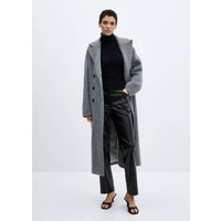 Gearde Hose mit Animal-Print-Effekt Gearde Hose mit Animal-Print-Effekt von Mango