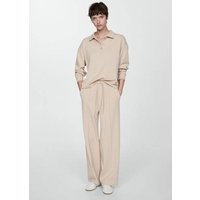 Gerade Hose mit Nähten von Mango