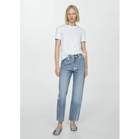 Gerade Jeans mit Vorwärtsnähten von Mango