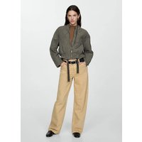 Gesteppte Jacke mit Raffdetails Gesteppte Jacke mit Raffdetails von Mango