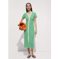 Gestreiftes Jerseykleid von Mango