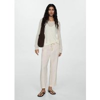Jogger Pants aus 100 % Leinen von Mango