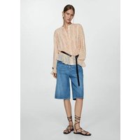 Hemd mit Blumenmuster von Mango