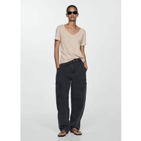 Kurzärmliges Baumwoll-T-Shirt Kurzärmliges Baumwoll-T-Shirt von Mango