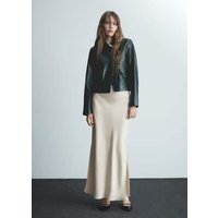 Langer Satinrock Langer Satinrock von Mango