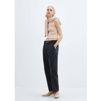 Meliertes Neckholder-Top von Mango