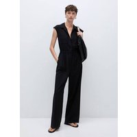 Hemdkragen-Jumpsuit mit Taschen von Mango