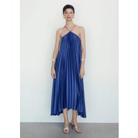 Plissiertes Neckholder-Kleid von Mango