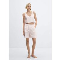 Pyjama-Shorts aus Baumwolle mit Stretchbund von Mango