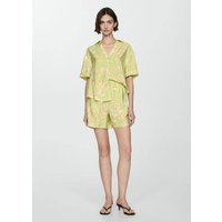 Fließende Print-Shorts von Mango