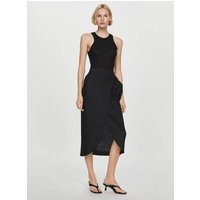 Sarong-Rock aus Leinen von Mango