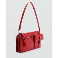 Schultertasche mit Taschen von Mango