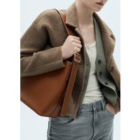 Shopper-Bag aus Leder Shopper-Bag aus Leder von Mango