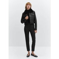 Coated-Slim-Jeans in Cropped-Länge von Mango