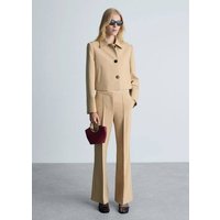 Strukturierte Jacke mit Knöpfen von Mango