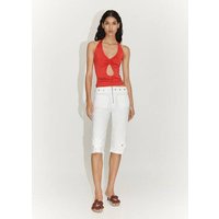Neckholder-Top mit Schlitz von Mango