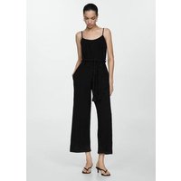 Träger-Jumpsuit mit Kordelzug von Mango