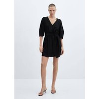Wickelkleid mit Taillenband von Mango