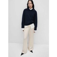 Wideleg-Hose aus 100 % Seide Wideleg-Hose aus 100 % Seide von Mango