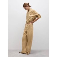 Wideleg-Jeans mit mittlerer Bundhöhe Wideleg-Jeans mit mittlerer Bundhöhe von Mango