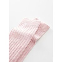 Wollsocken mit Rippmuster von Mango