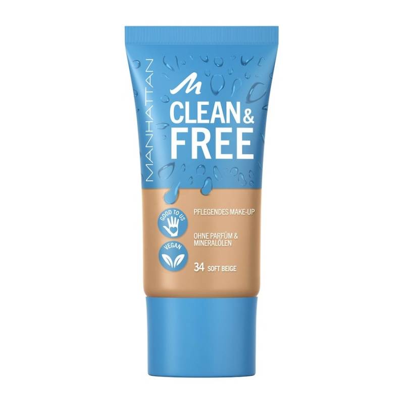 Manhattan Manhattan Clean & Free Skin Tint foundation 30.0 ml Manhattan Manhattan Clean & Free Skin Tint foundation 30.0 ml von Manhattan
