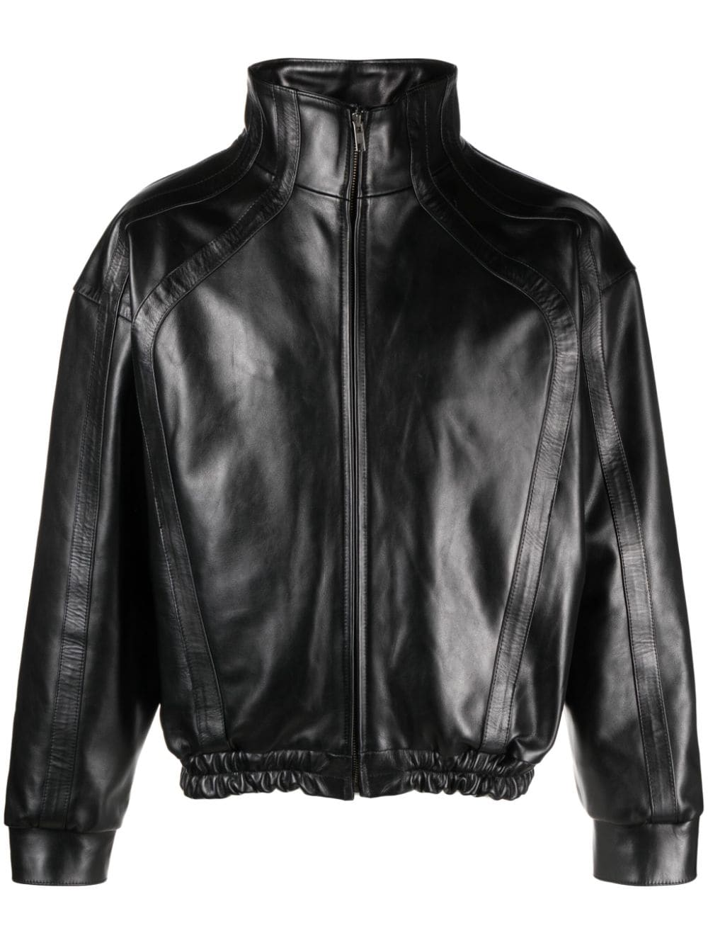 Manokhi Adwa leather jacket - Black von Manokhi