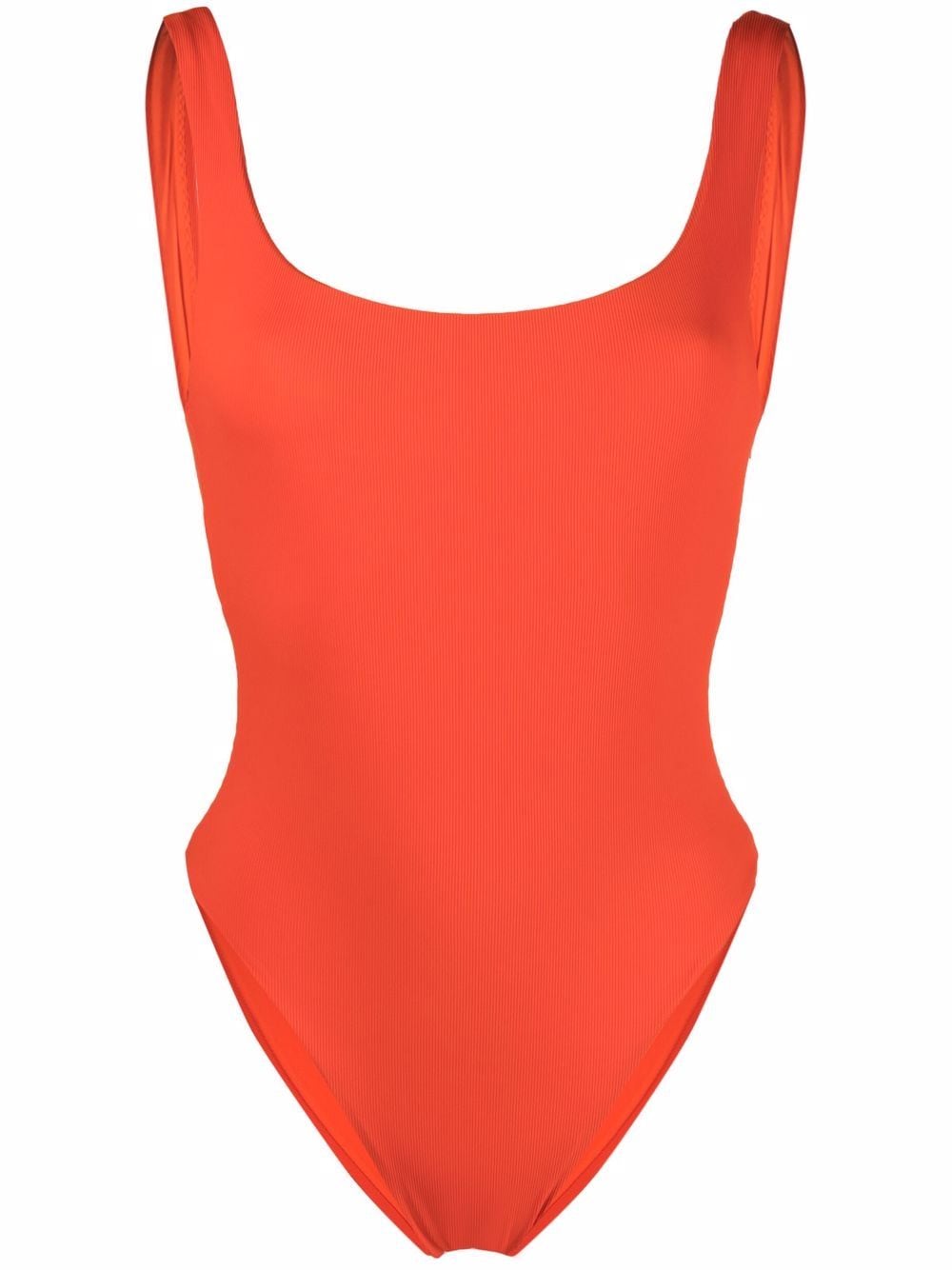 Manokhi scoop-neck swimsuit - Orange von Manokhi