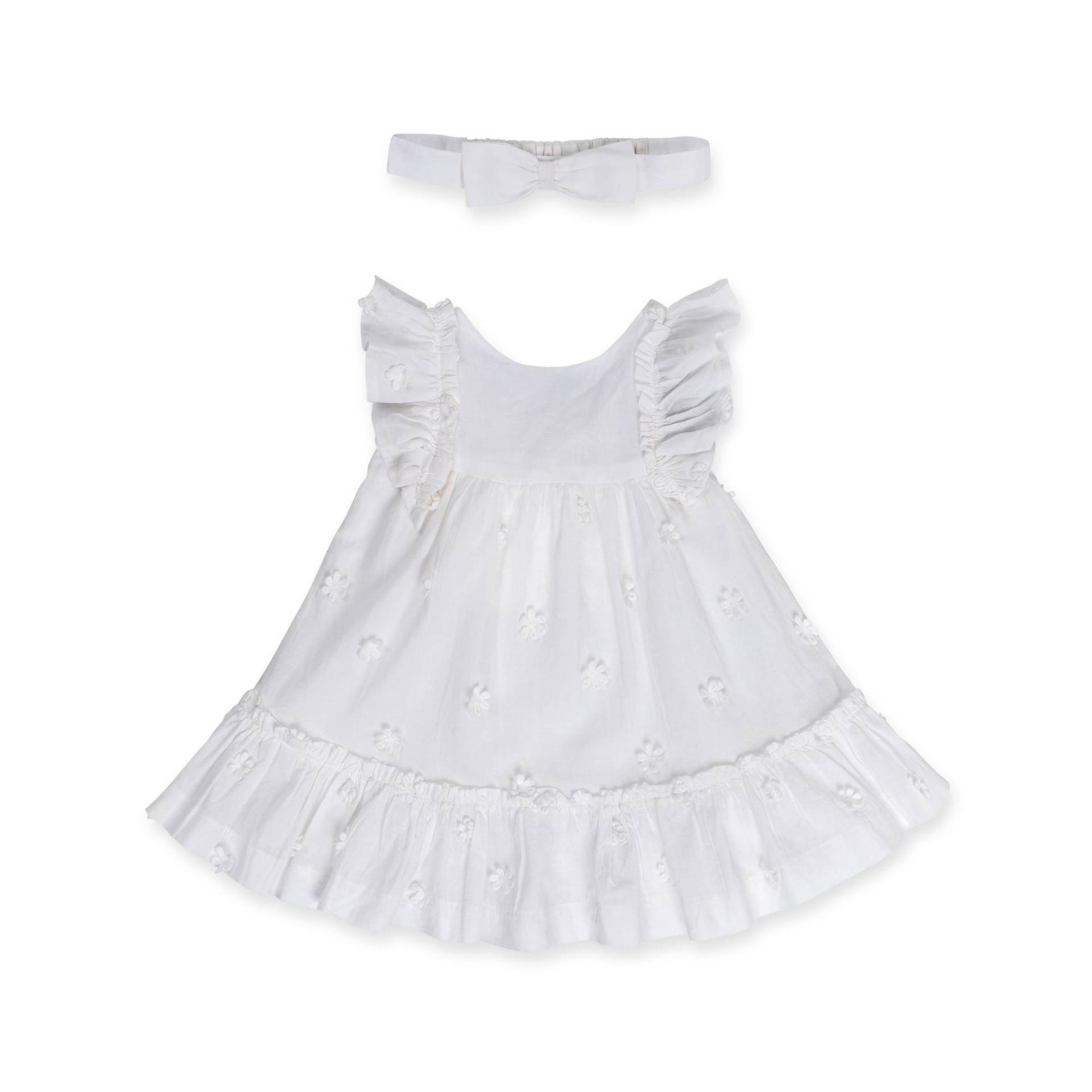 Kleid Unisex Weiss 104 von Manor Baby