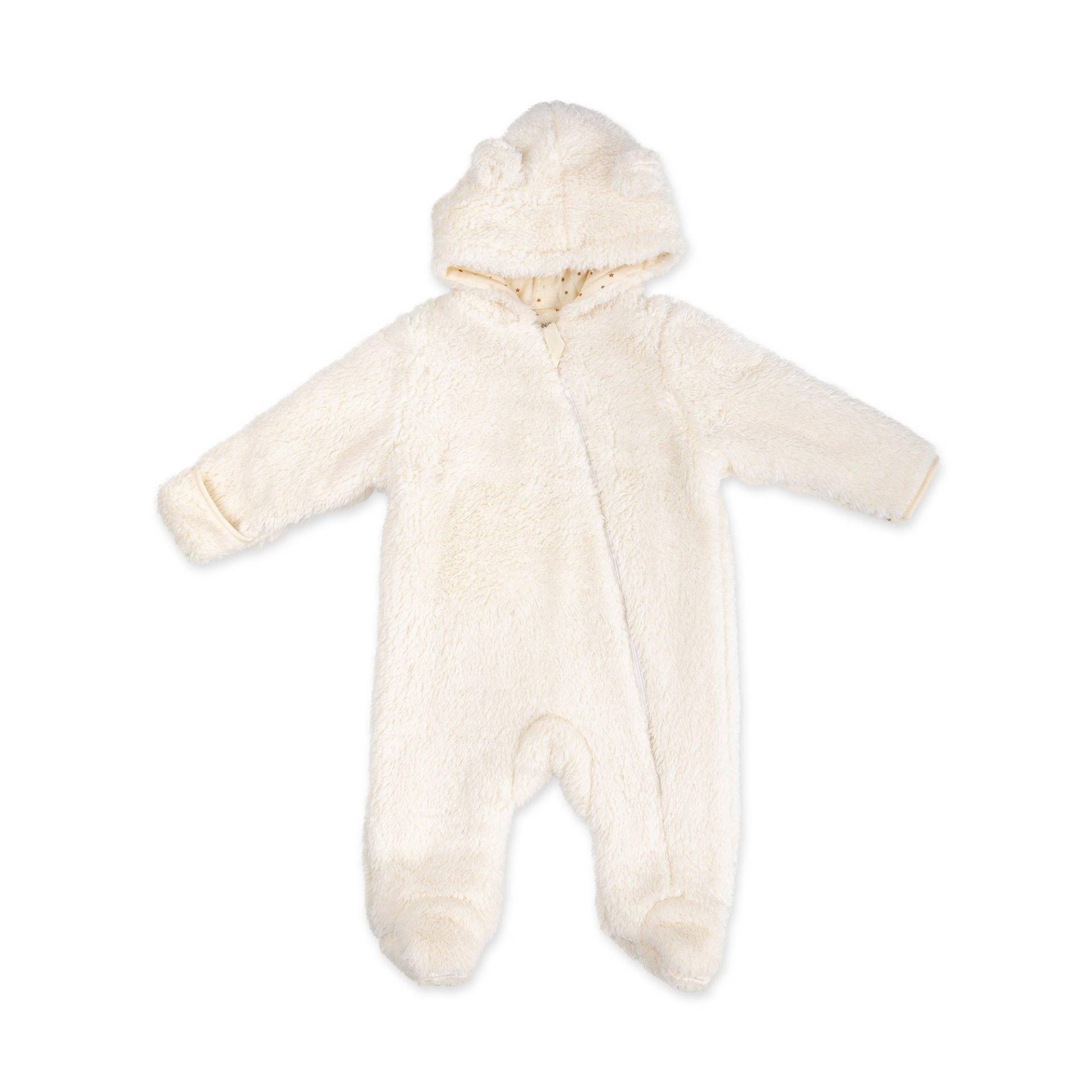 Onesie, Unisex Unisex Beige 62 von Manor Baby