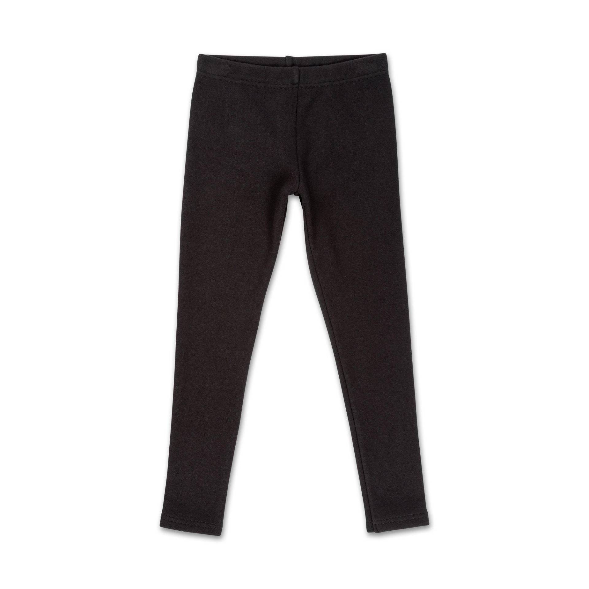 Leggings Mädchen Black 110 von Manor Kids